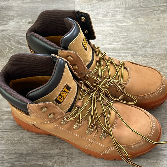 New cat caterpillar work boots men’s 13